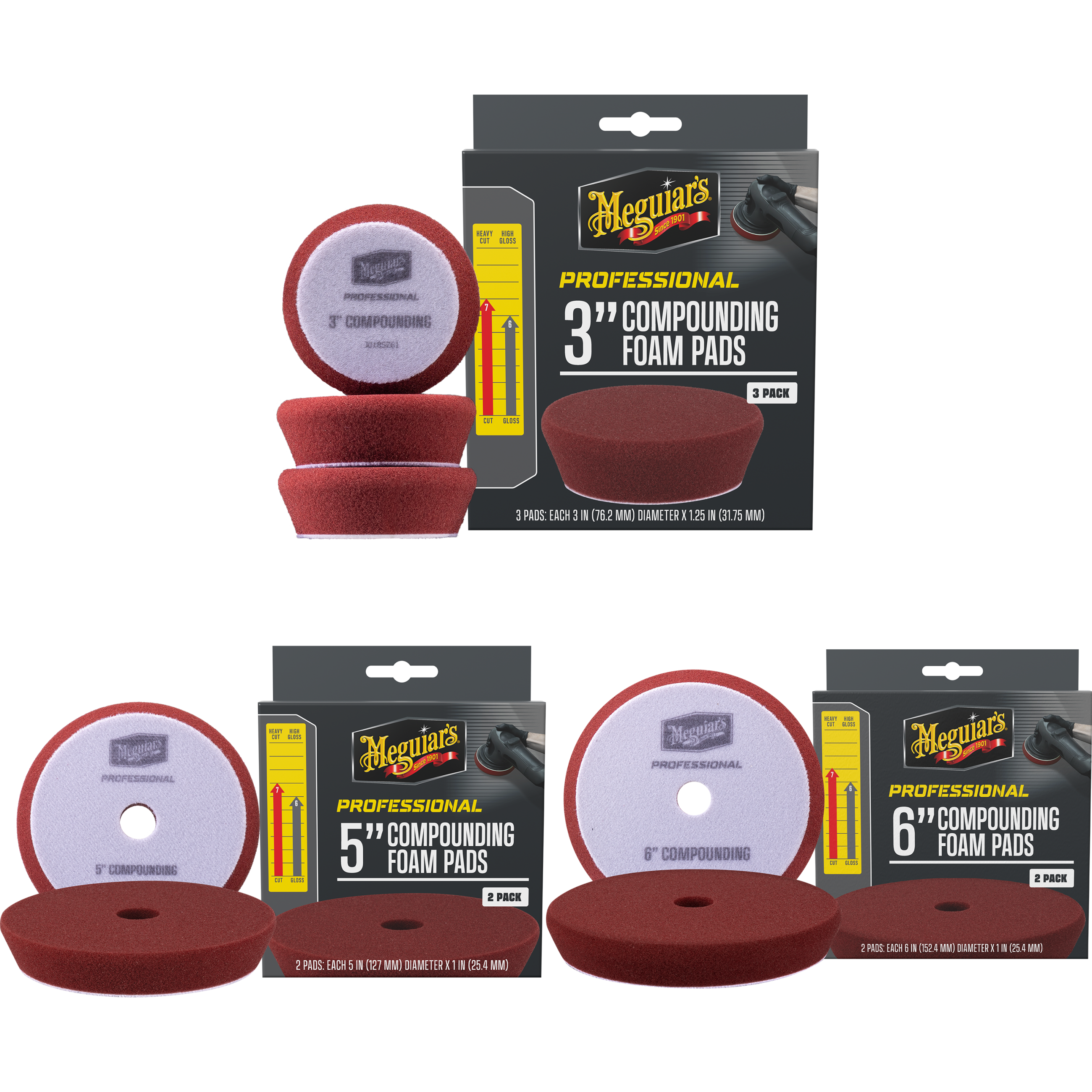 Pro Compounding Foam Pads