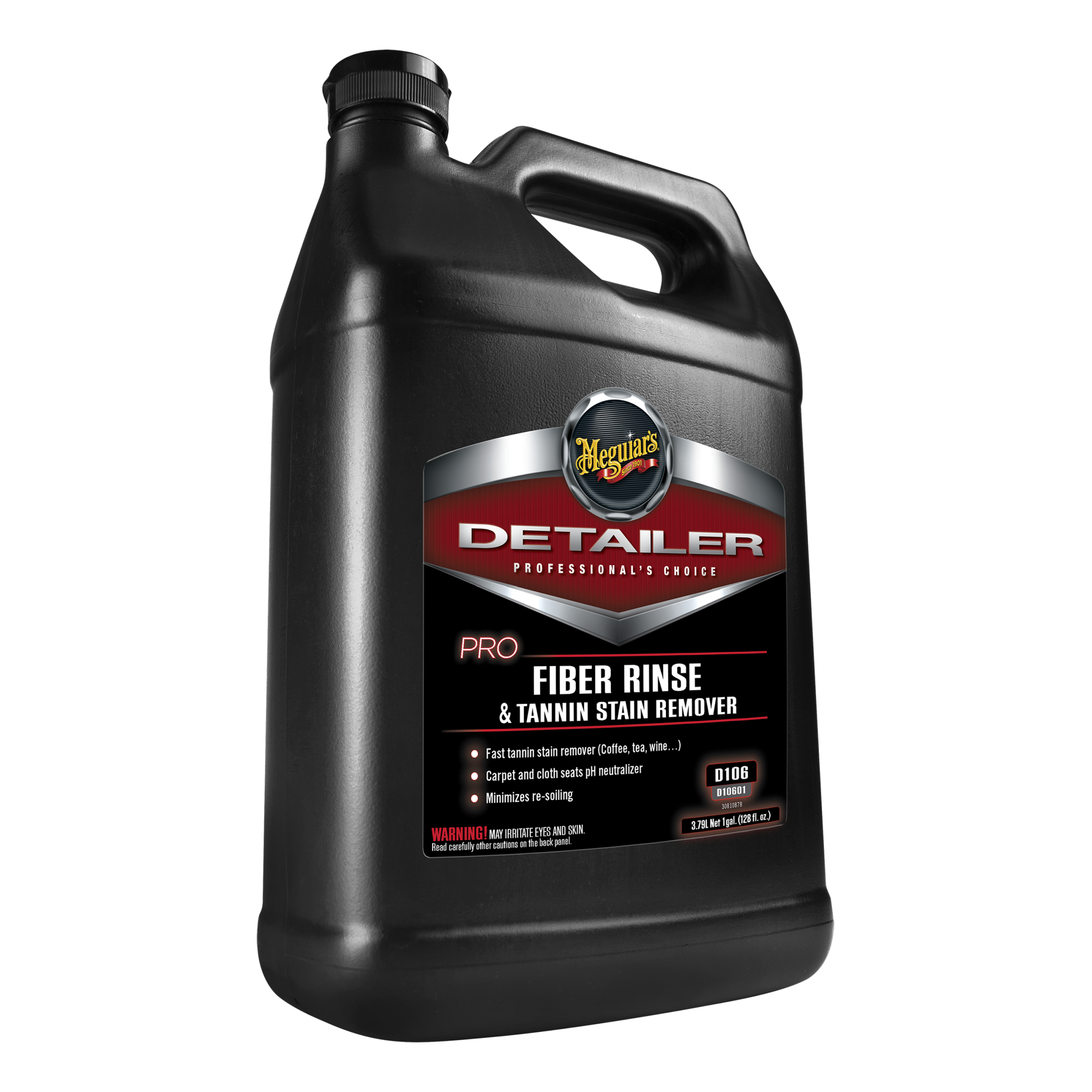 D10601-Pro Fiber Rinse & Tannin Stain Remover, 1 Gallon
