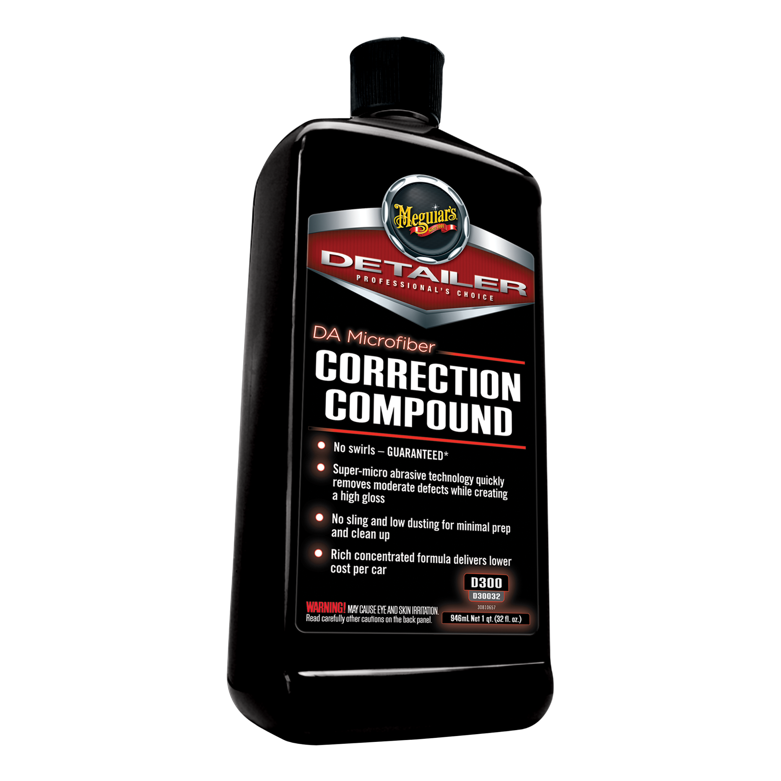 D30032-DA Microfiber Correction Compound, 32 oz