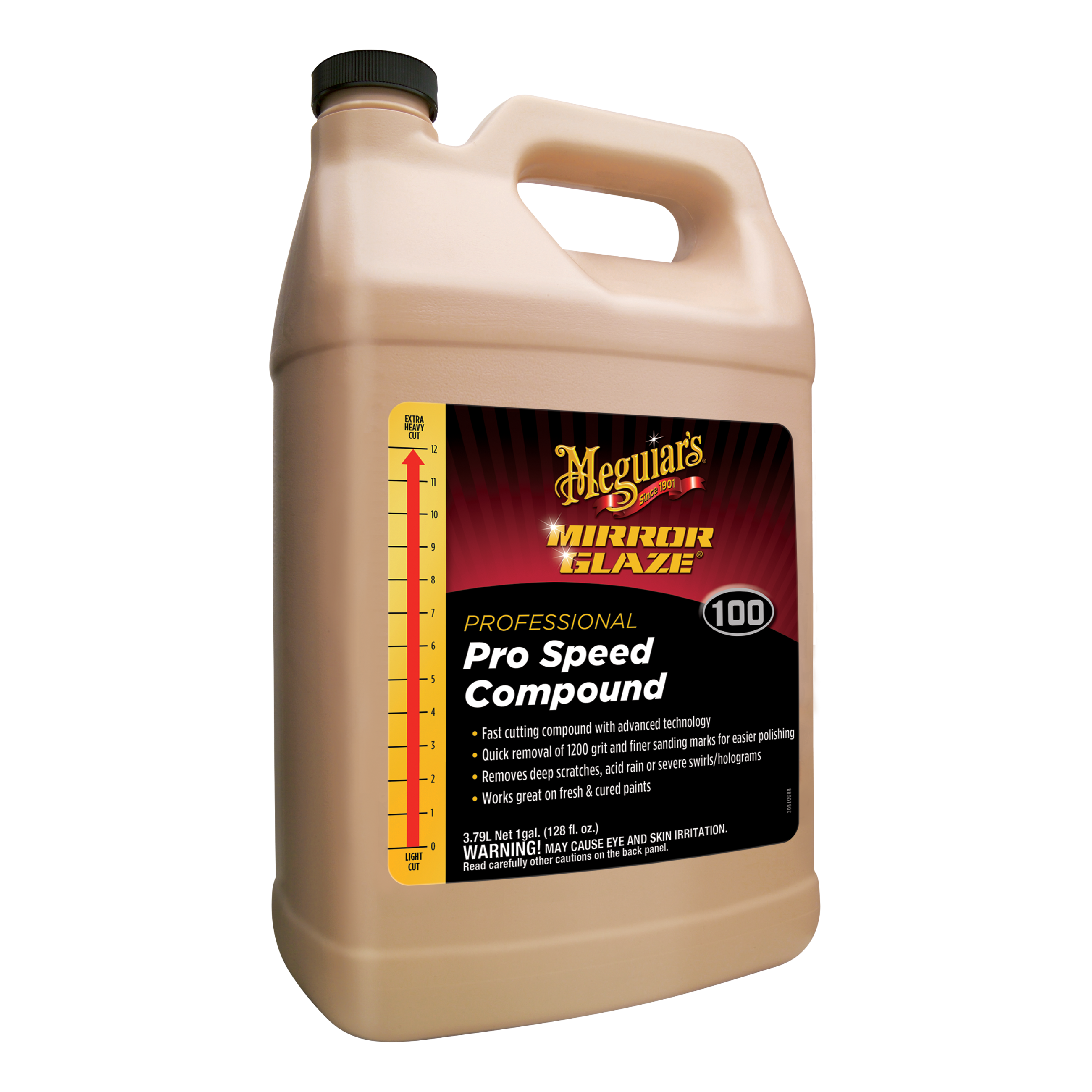 M100 Mirror Glaze® Pro Speed Compound, <br>1 Gallon
