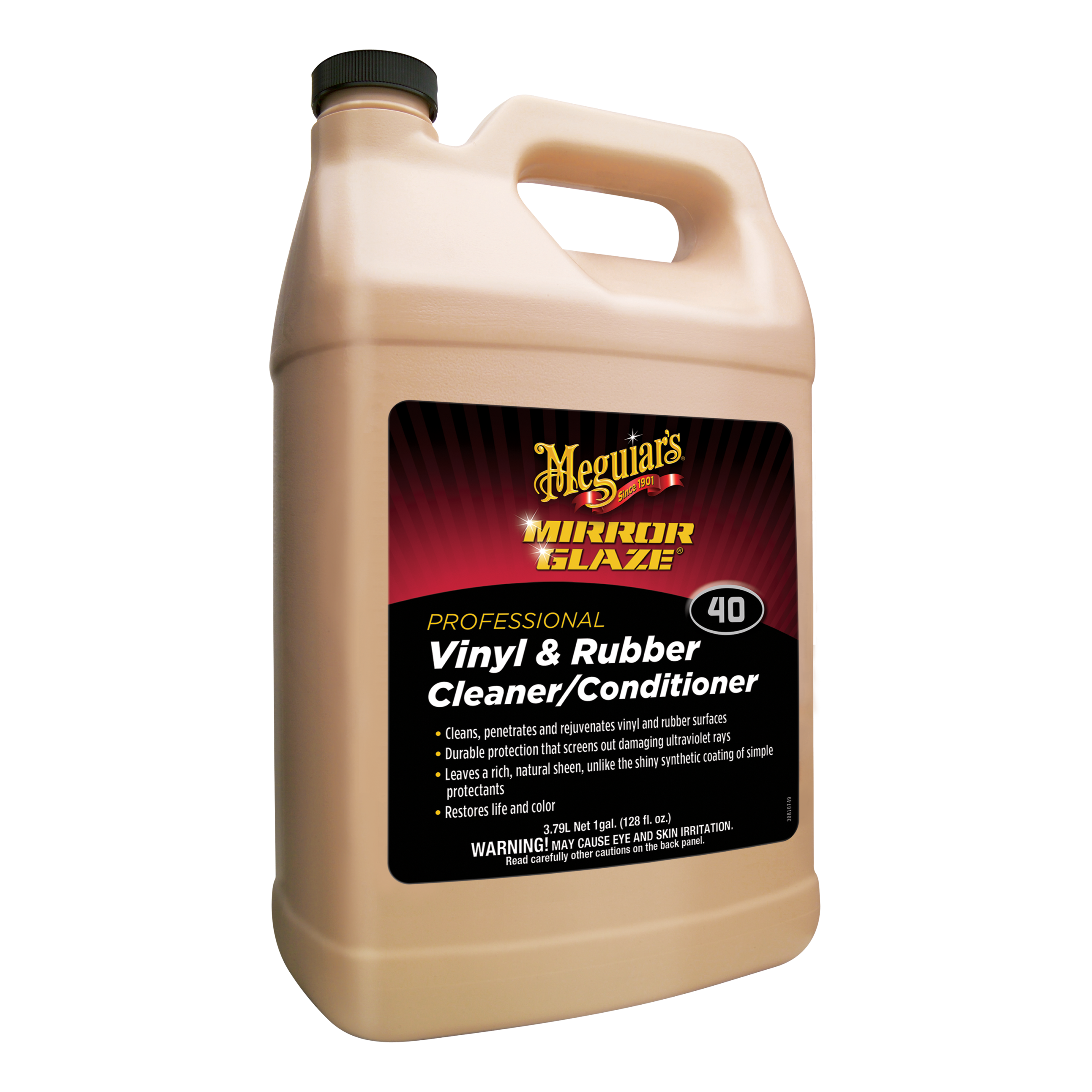 M40 Mirror Glaze®  Vinyl & Rubber Cleaner & Conditioner, 1 Gallon
