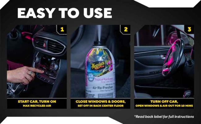 G262602 Whole Car Air Refresher - Tropical Rainforest