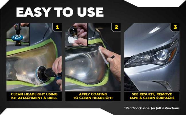 G55265 Quik Solutions Heavy Duty Headlight Kit