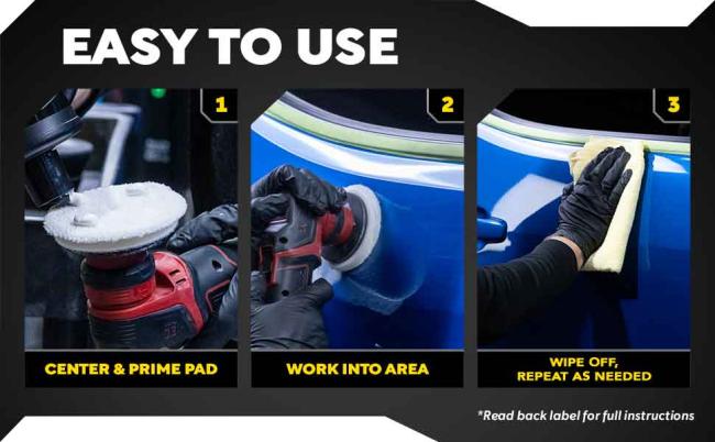 M3MFP3 3in Microfiber Pad