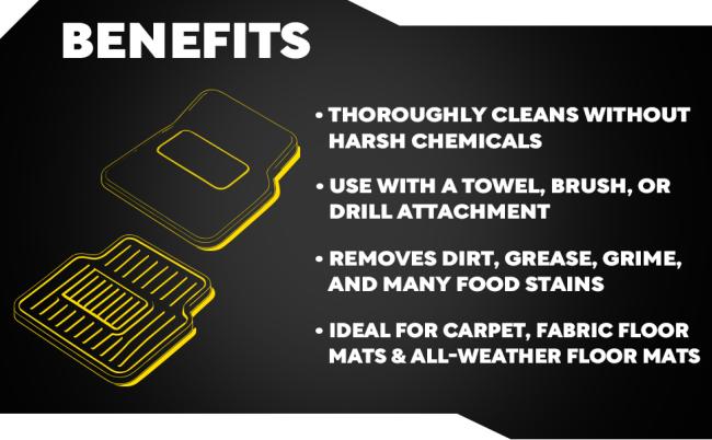 G262816 Foaming Floor mat and Carpet Cleaner