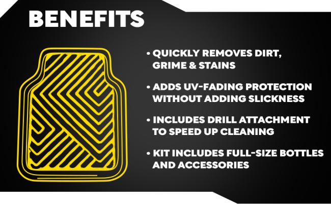 G55267 Quik Solutions All Weather Floor Mat Kit