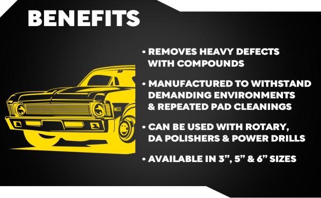 M3CFP3 3in Foam Compounding Pad