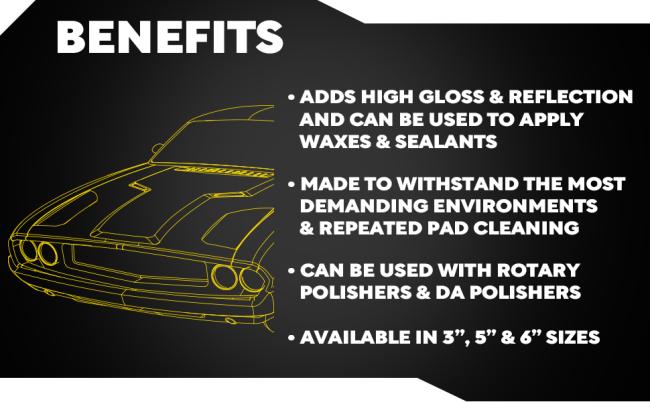 M5FFP2 5in Foam Finishing Pad