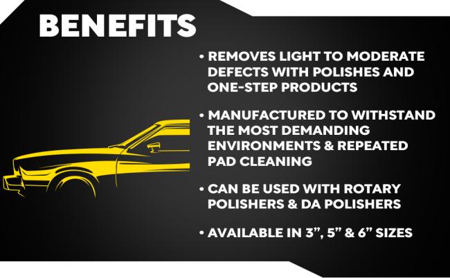 M5PFP2 5in Foam Polishing Pad