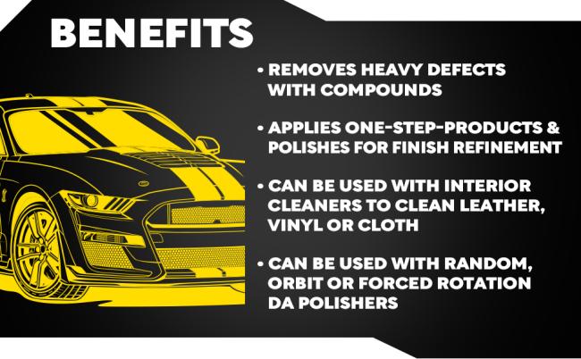 M6MFP2 6in Microfiber Pad