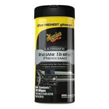 Meguiar's Ultimate Insane Shine Protectant Wipes, G220200, 30 Wipes