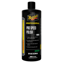 Meguiar's Professional Pro Speed Polish M200 - Extremely User-Friendly Professional Car Polish for Light Defect Removal While Creating a High-Goss Finish, Get Easy Polishing with Amazing Results - 32oz