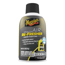Meguiar’s Whole Car Air Re-Fresher Odor Fighting Mist, Ultimate Scent, G262102