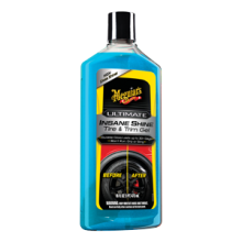Meguiar’s Ultimate Insane Shine Tire and Trim Gel, G262016, 16oz, Spray