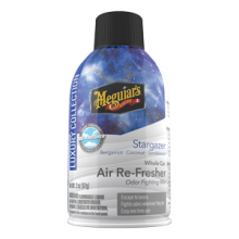 Meguiar’s Whole Car Air Re-Fresher Odor Fighting Mist, Stargazer Scent, G262702