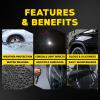 Meguiar's Ultimate Ceramic Coating - Ultra-Durable Cutting-Edge Ceramic Protection with Excellent Water Beading While also increasing gloss, Slickness, and Concealing Minor Paint Defects - 8oz Spray