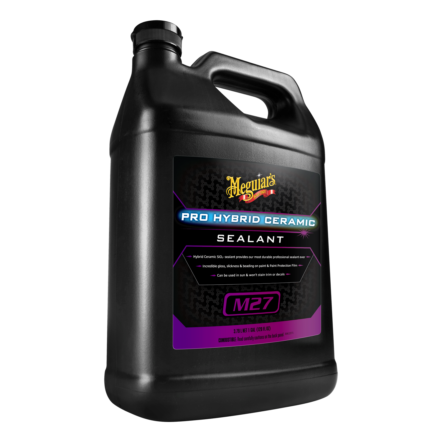 Meguiar’s M27 Hybrid Ceramic Sealant – Si02 Ceramic Paint Sealant - M2701, 1 Gallon