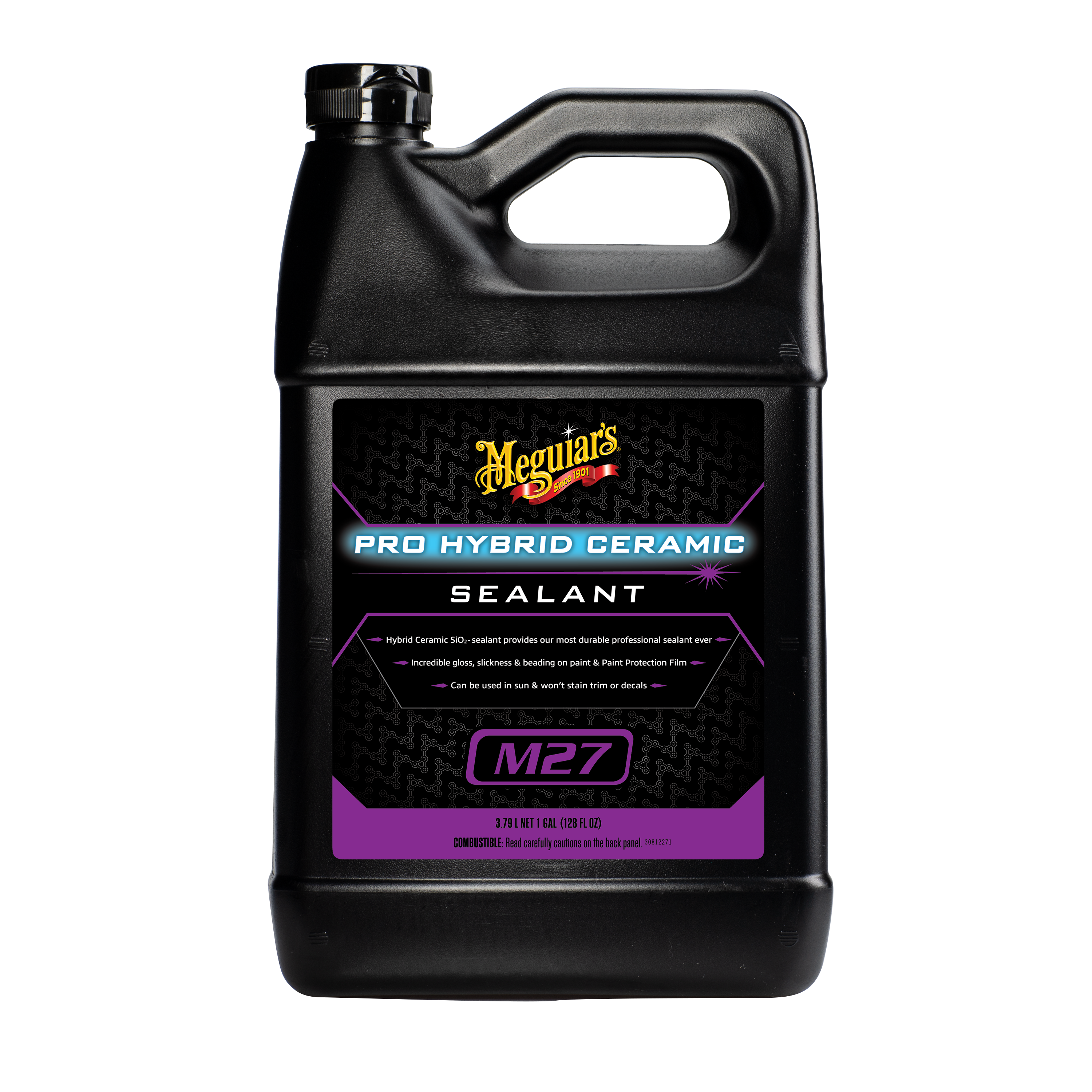 Meguiar’s M27 Hybrid Ceramic Sealant – Si02 Ceramic Paint Sealant - M2701, 1 Gallon