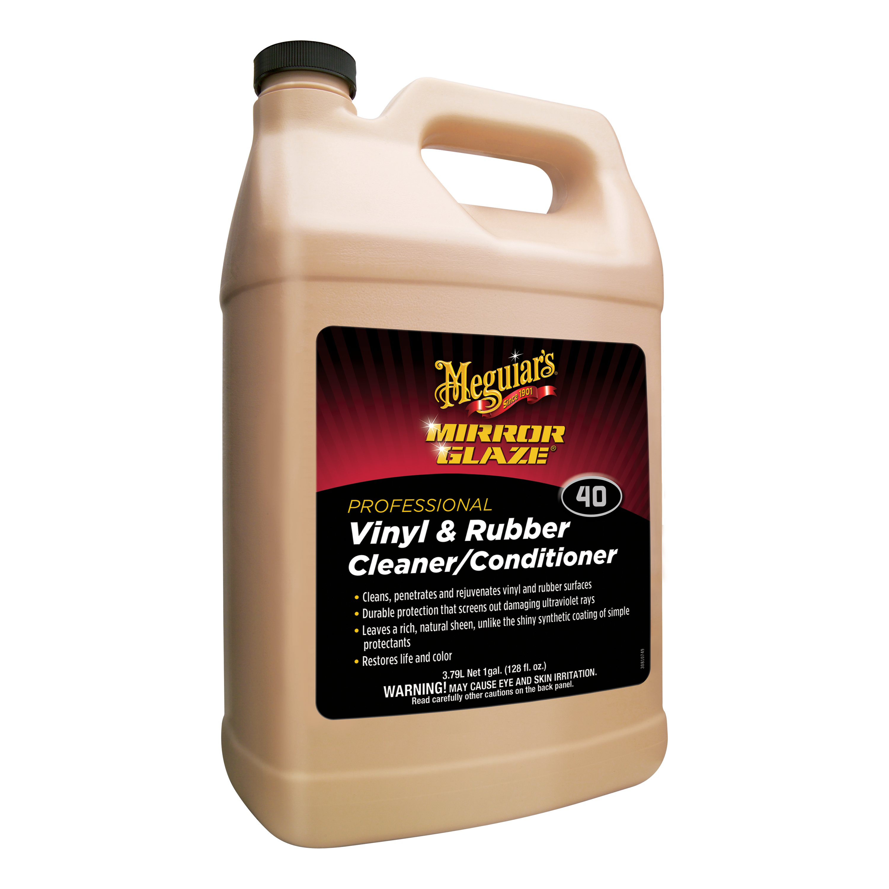 M40 Mirror Glaze® Vinyl & Rubber Cleaner & Conditioner, 1 Gallon